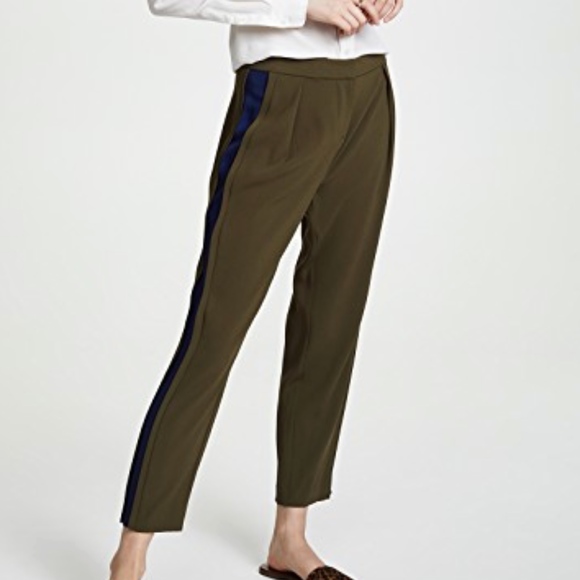 Ramy Brook Tuxedo Carey Pant - Picture 1 of 8